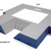 Gill Essentials Pole Vault Landing Pit -sports facilities 2158 01