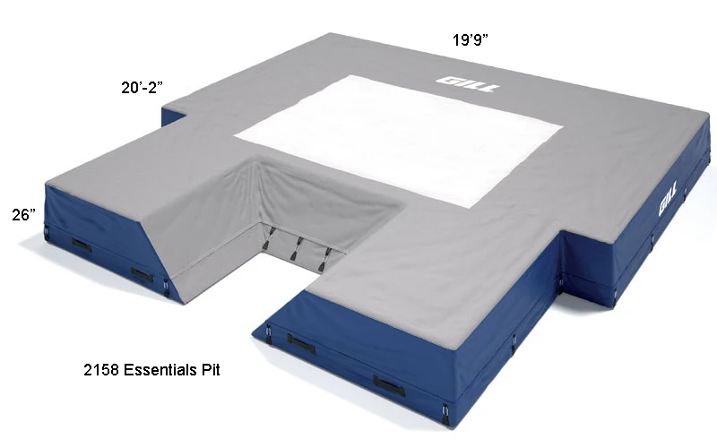 Gill Essentials Pole Vault Landing Pit 3 Gill Essentials Pole Vault Landing Pit