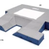 Gill G1 Pole Vault Landing Pit -sports facilities 2165 01