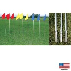 Directional Flags With Posts Set