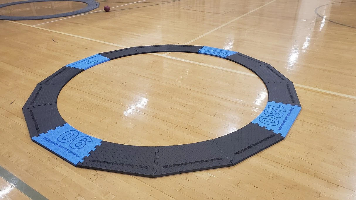 Shot Put, Weight Throw, Hammer Circle - Portable 3/4in 3 Shot Put, Weight Throw, Hammer Circle - Portable 3/4in