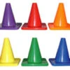Colored 6in. Cones -sports facilities rainbow6intraffic 1 1