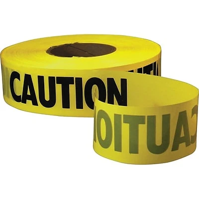 Caution Tape 3in X 1000ft 3 Caution Tape 3in X 1000ft